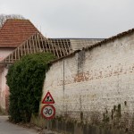 Depuis le bas de la rue du Sartau